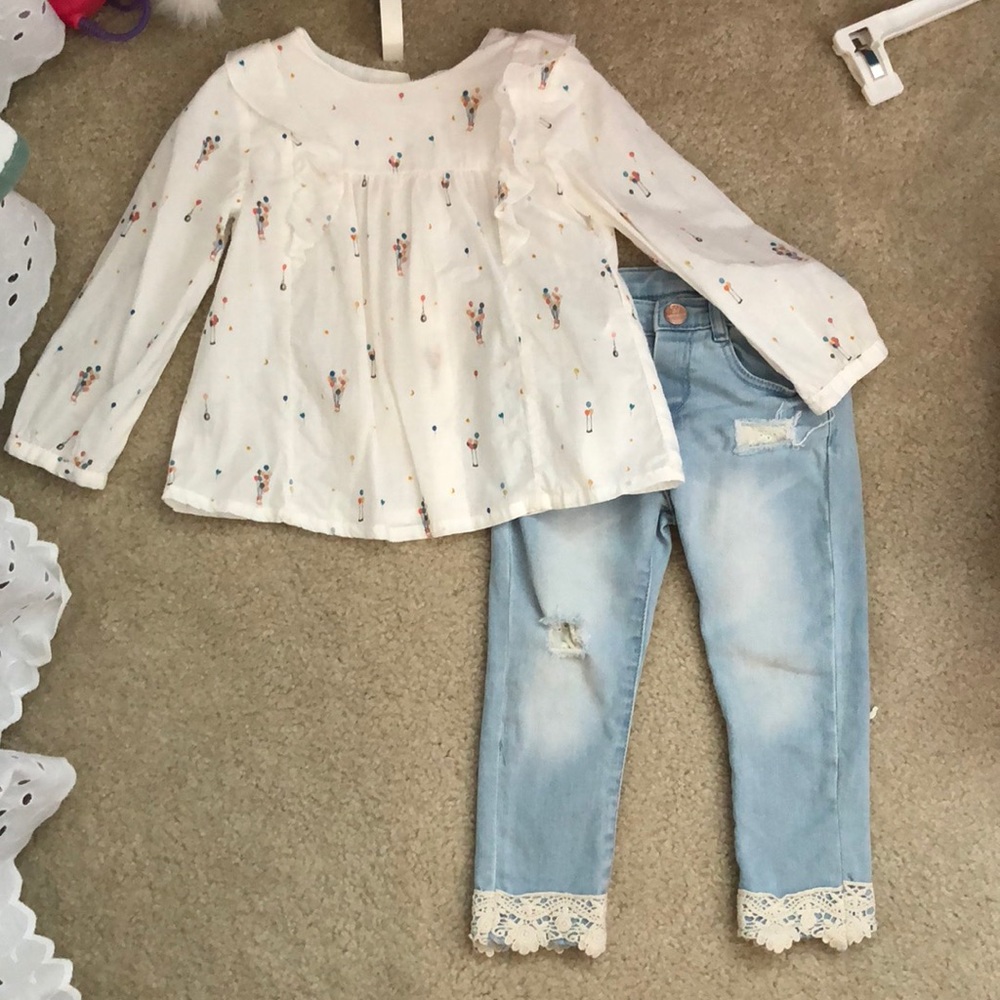 Zara Babygirl outfit size 2/3